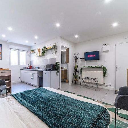 Апартаменты Le Cosy - Free Parking - Proche Gares Lille - Netflix - Wifi Мон-ан-Барёль Экстерьер фото